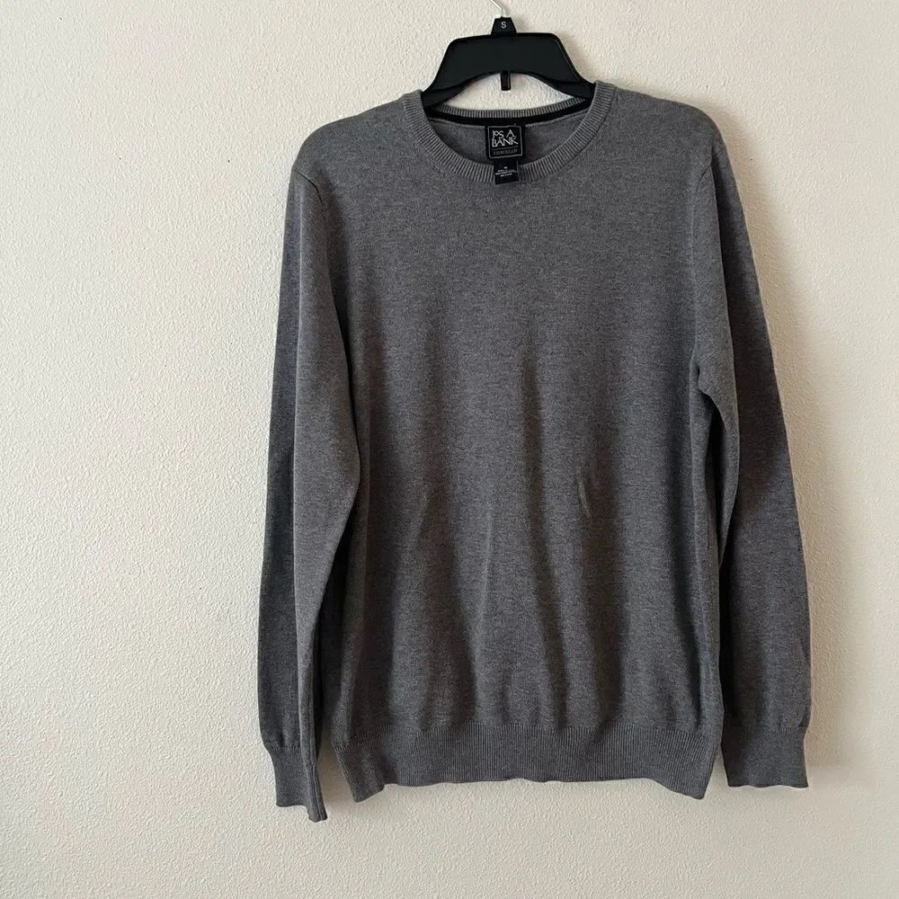 Jos A Bank traveler pima cotton men sweater M